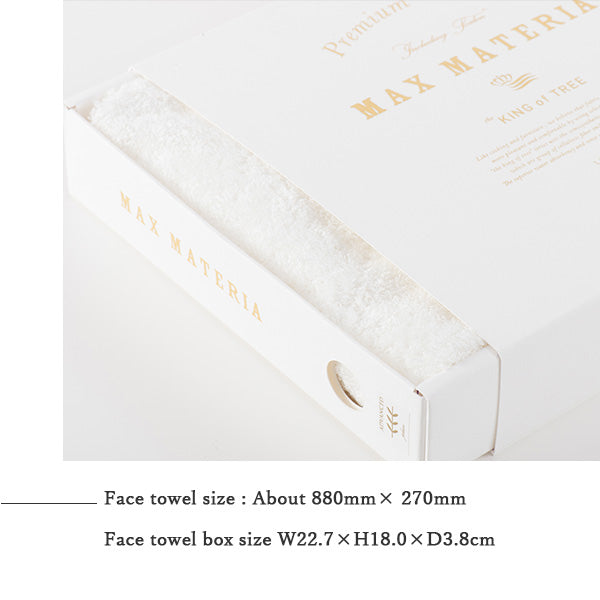 MAX MATERIA HYBRID Face Towel BOX