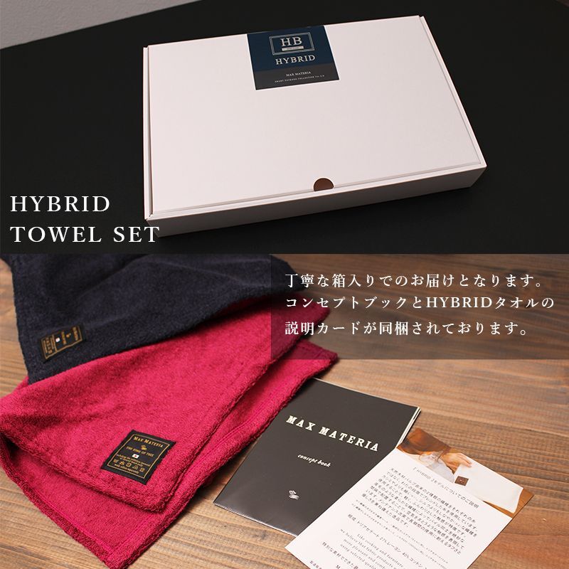 MAX MATERIA HYBRID Home Face Towel 4 Piece Set