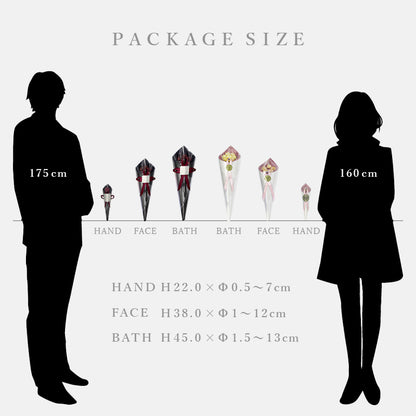 MAX MATERIA HYBRID BLACK Edition Flower Face Towel