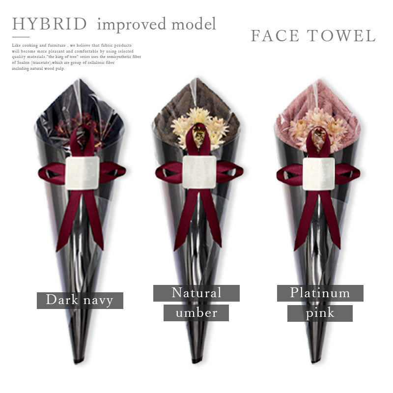 MAX MATERIA HYBRID BLACK Edition Flower Face Towel